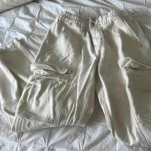 Cream color jeans